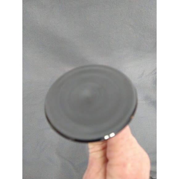 Set of 4 Swirl Unmarked Luminarc/Arcoroc? Black Stem Champagne Flutes Glasses - Picture 11 of 14